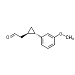 CAS#: 689258-86-4, [(1R,2S)-2-(3-Methoxyphenyl)cyclopropyl]acetaldehyde