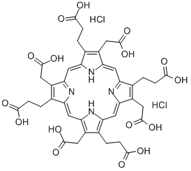 CAS 登录号：68929-06-6， 尿卟啉 I 二盐酸盐