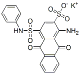CAS#: 68929-09-9, 1-Amino-9,10-Dihydro-9,10-Dioxo-4-[(Phenylamino)Sulfonyl]-2-Anthracenesulfonic Acid Potassium Salt