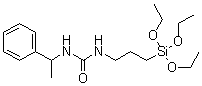 CAS 登录号：68959-21-7， N-(1-苯基乙基)-N'-[3-(三乙氧基硅烷基)丙基]-脲