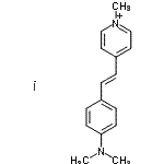 CAS#: 68971-03-9, 4-{(E)-2-[4-(Dimethylamino)phenyl]vinyl}-1-methylpyridinium iodide