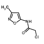 CAS 登录号：69000-39-1， 2-氯-N-(3-甲基-1,2-恶唑-5-基)乙酰胺