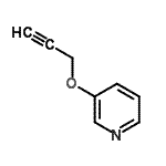 CAS#: 69022-70-4, 3-(2-Propyn-1-yloxy)pyridine