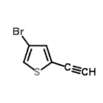 CAS#: 690266-87-6, 4-Bromo-2-ethynylthiophene