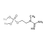 CAS#: 6903-80-6, Disodium 2-(N-methylcarbamimidamido)ethyl phosphate