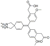 CAS#: 69060-00-0, [4-[Bis[3-(Carboxymethyl)-4-Methoxyphenyl]Methylene]-2,5-Cyclohexadien-1-Ylidene]Dimethylammonium