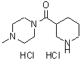 CAS#: 690632-07-6, (4-Methyl-1-piperazinyl)(3-piperidinyl)methanone dihydrochloride