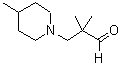 CAS#: 690632-29-2, 2,2-Dimethyl-3-(4-methyl-1-piperidinyl)propanal