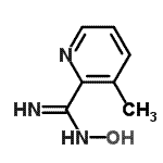 CAS#: 690632-33-8, N-Hydroxy-3-methyl-2-pyridinecarboximidamide