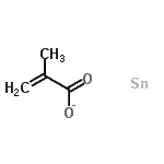 CAS 登录号：69064-21-7， lambda<sup>2</sup>-锡烷;2-甲基丙-2-烯酸酯