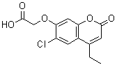 CAS#: 690682-01-0, [(6-Chloro-4-ethyl-2-oxo-2H-chromen-7-yl)oxy]acetic acid