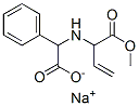 CAS 登录号：6908-42-5， [[1-(甲氧羰基)烯丙基]氨基]苯乙酸钠