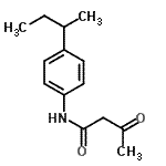 CAS 登录号：690991-18-5， N-(4-仲-丁基苯基)-3-氧代丁酰胺