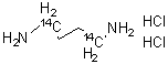 CAS#: 69102-07-4, 1,4-(1,4-<sup>14</sup>C<sub>2</sub>)Butanediamine dihydrochloride