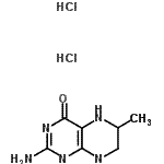 CAS#: 69113-63-9, 2-Amino-6-methyl-5,6,7,8-tetrahydro-4(3H)-pteridinone dihydrochloride