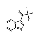 CAS#: 691372-19-7, 2,2,2-Trifluoro-1-(imidazo[1,2-a]pyrimidin-3-yl)ethanone