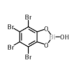 CAS#: 6915-57-7, 4,5,6,7-Tetrabromo-1,3,2-Benzodioxabismol-2-Ol