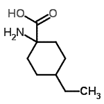 CAS#: 69164-36-9, 1-Amino-4-ethylcyclohexanecarboxylic acid