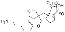CAS#: 69178-35-4, 2-[2-[[(6-Amino-1-Oxohexyl)Oxy]Methyl]-2-(Hydroxymethyl)Butyl] Hydrogen 5-Methylbicyclo[2.2.1]Heptane-2,3-Dicarboxylate