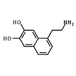 CAS 登录号：691841-08-4， 5-(2-氨基乙基)-2,3-萘二酚