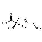 CAS#: 691847-31-1, (2R,4E)-2,6-Diamino-2-methyl-4-hexenoic acid