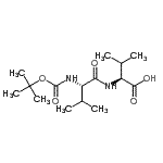 CAS#: 69209-73-0, N-{[(2-Methyl-2-propanyl)oxy]carbonyl}-L-valyl-L-valine