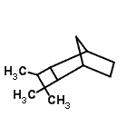 CAS#: 69219-09-6, 3,3,4-Trimethyltricyclo[4.2.1.0<sup>2,5</sup>]nonane