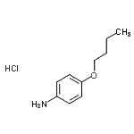 CAS#: 6927-73-7, 4-Butoxyaniline Hydrochloride (1:1)