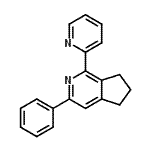 CAS#: 692729-80-9, 3-Phenyl-1-(2-pyridinyl)-6,7-dihydro-5H-cyclopenta[c]pyridine