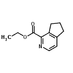 CAS#: 692729-88-7, Ethyl 6,7-dihydro-5H-cyclopenta[c]pyridine-1-carboxylate