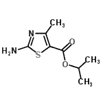 CAS#: 692745-01-0, Isopropyl 2-amino-4-methyl-1,3-thiazole-5-carboxylate