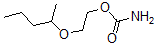 CAS 登录号：69353-04-4， 2-(1-甲基丁氧基)乙基氨基甲酸酯