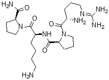 CAS 登录号：69355-89-1， 精氨酰-脯氨酰-赖氨酰-脯氨酰胺