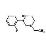 CAS#: 693768-44-4, 1-Ethyl-3-(2-fluorophenyl)piperazine