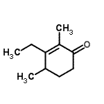 CAS#: 693789-61-6, 3-Ethyl-2,4-dimethyl-2-cyclohexen-1-one