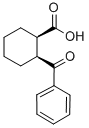 CAS 登录号：6939-99-7， 顺式-2-苯甲酰基-1-环己烷羧酸