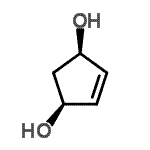 CAS#: 694-47-3, (1R,3S)-4-Cyclopentene-1,3-Diol