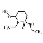 CAS#: 694439-68-4, 3-Ethyl-2-(ethylamino)-2-oxido-1,3,2-oxazaphosphinan-4-yl hydroperoxide