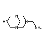CAS#: 69470-05-9, 1-(1,3,5,7-Tetraazabicyclo[3.3.1]non-3-yl)methanamine