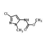 CAS#: 695184-12-4, Methyl (3-chloro-1-methyl-1H-pyrazol-5-yl)carbamate