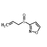 CAS 登录号：69528-81-0， 3-(烯丙基亚磺酰)-1,2-恶唑