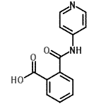 CAS#: 69537-50-4, 2-(4-Pyridinylcarbamoyl)benzoic acid