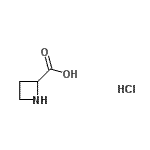 CAS#: 69539-48-6, 2-Azetidinecarboxylic acid hydrochloride (1:1)