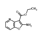 CAS 登录号：69539-64-6， 乙基2-氨基呋喃并[3,2-b]吡啶-3-羧酸酯