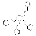 CAS#: 69567-11-9, (2R,3R,4R,5S)-3,4,5-Tris(benzyloxy)-2-[(benzyloxy)methyl]piperidine