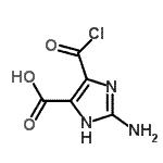 CAS 登录号：69579-54-0， 2-氨基-4-(氯甲酰基)-1H-咪唑-5-羧酸