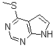 CAS#: 6958-73-2, 4-(Methylthio)-7H-Pyrrolo[2,3-d]Pyrimidine