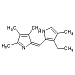 CAS#: 695810-40-3, 3-Ethyl-4-methyl-2-[(E)-(3,4,5-trimethyl-2H-pyrrol-2-ylidene)methyl]-1H-pyrrole