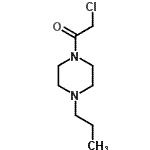 CAS#: 695812-81-8, 2-Chloro-1-(4-propyl-1-piperazinyl)ethanone
