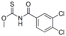 CAS 登录号：6964-37-0， N-(3,4-二氯苯甲酰基)硫代氨基甲酸 O-甲酯